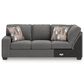ASHLEY Seyler Lane 3-Piece Right Facing Sectional with Left-Arm Chaise in Greystone, , large