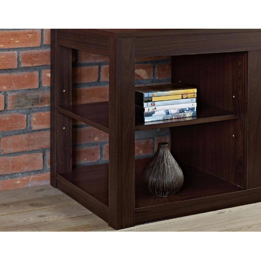 Ameriwood Home Parsons Electric Fireplace TV Stand, , large