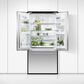 Fisher & Paykel Series 7 17.1 Cu. Ft. Freestanding French-Door Refrigerator with Ice in Stainless Steel, , large