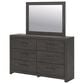 Ashley Prendonea 4-Piece Twin Bedroom Set in Dark Charcoal, , large