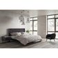 Moe"s Home Collection Paloma 1-Drawer Nightstand in Charcoal Grey and White, , large