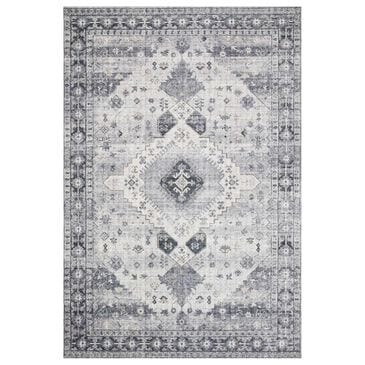 Loloi II Skye SKY-02 9" x 12" Silver and Grey Area Rug, , large