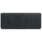 Classic Home Larson 4-Door Sideboard in Black and Clear, , large