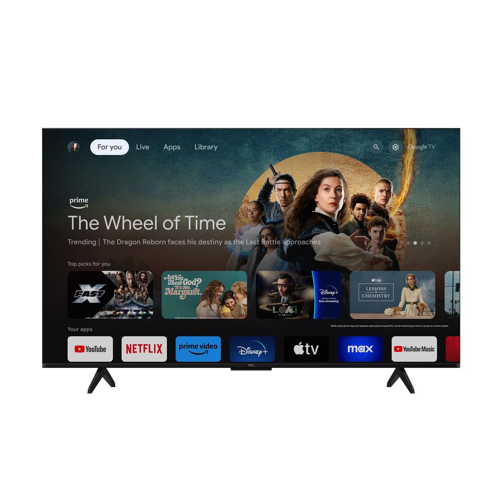 TCL 50&quot; Class S5 4K UHD HDR LED with Google TV in Black - Smart TV, , large