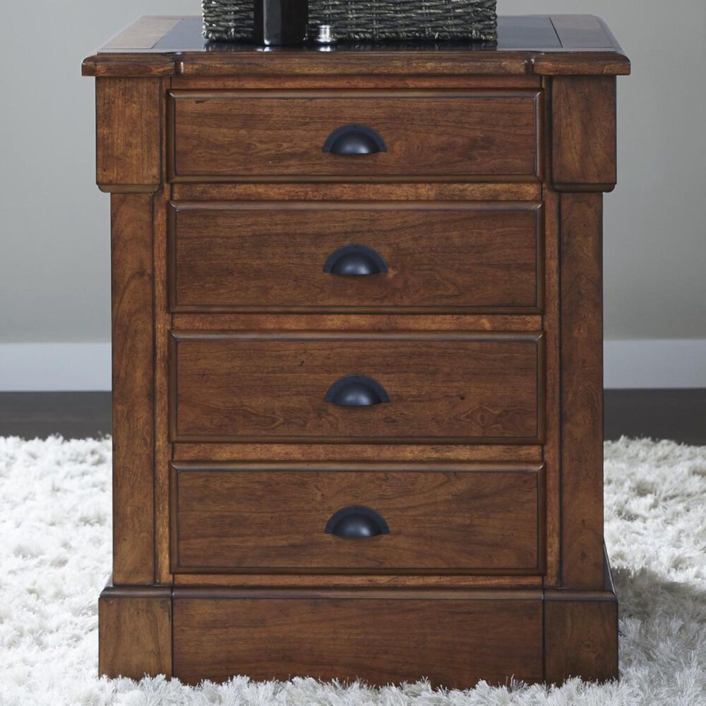 Homestyles Aspen Storage Island in Cherry, , large