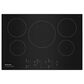 KitchenAid 30" Built-In Electric Induction Cooktop in Black, , large