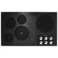 KitchenAid 36" Electric Downdraft Cooktop in Black, , large