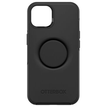 OtterBox Pop Symmetry Case with PopGrip for Apple iPhone 14/13 in Black, , large