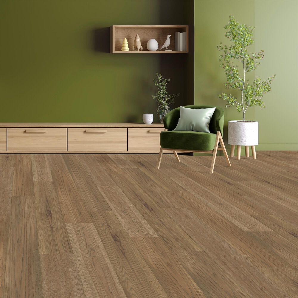 Fuzion Nordic Lights Frosted Flax Hickory Engineered Hardwood, , large