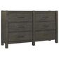 Riva Ridge Mill Creek 4-Piece Twin Storage Bedroom Set in Carob, , large