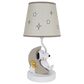 Lambs and Ivy Snoopy Love Table Lamp with Shade and Bulb in White, , large