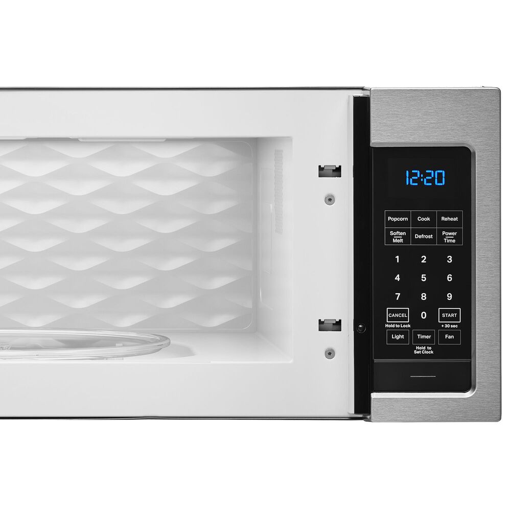 Whirlpool 1.1 Cu. Ft. Over-the-Range Low Profile Microwave Hood Combination in Stainless Steel, , large