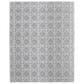 Feizy Rugs Corwin 9"6" x 13"6" Silver and Ivory Area Rug, , large