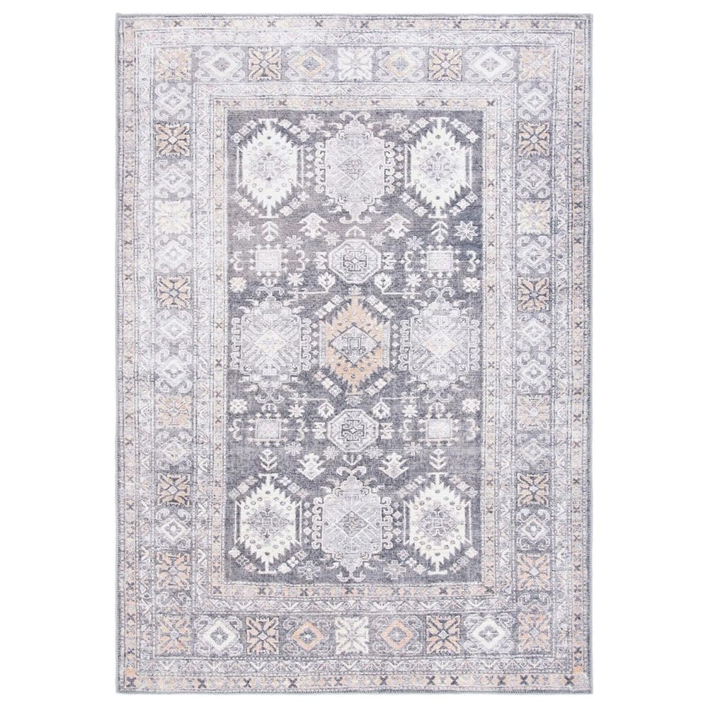 Safavieh Serapi Bohemian 5"3" x 7"7" Grey and Beige Area Rug, , large