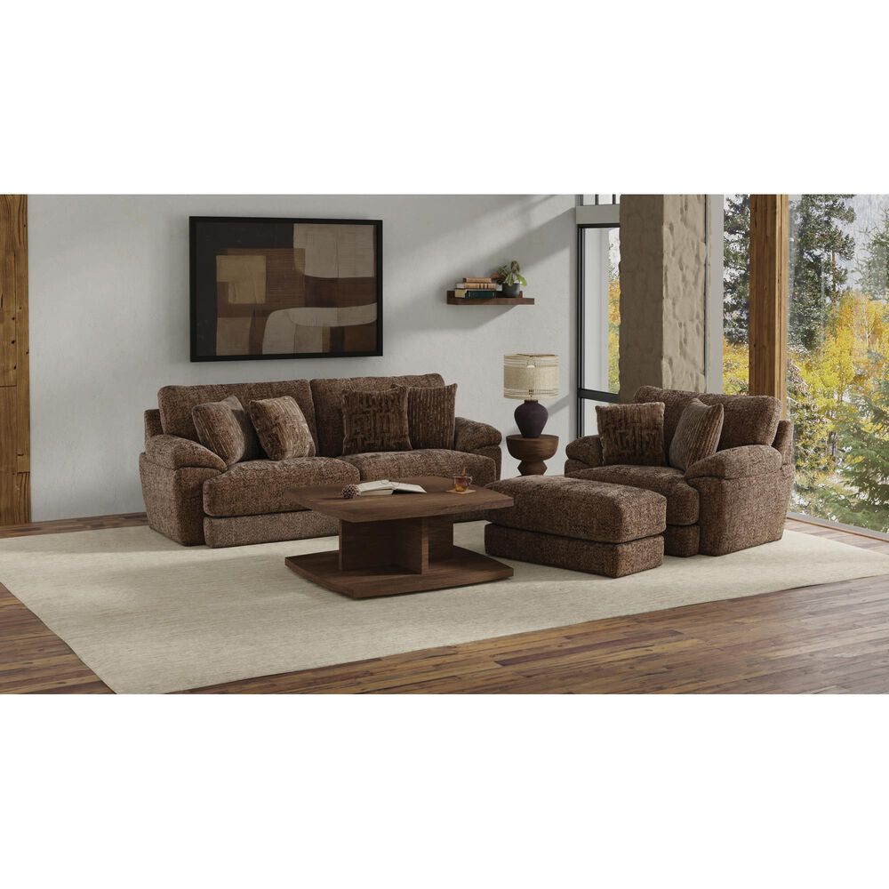 Jackson Furniture Jaden Rectangular Ottoman in Cocoa, , large