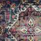 Safavieh Monaco MNC252J-28 2"2" x 8" Blue/Fuchsia Runner, , large