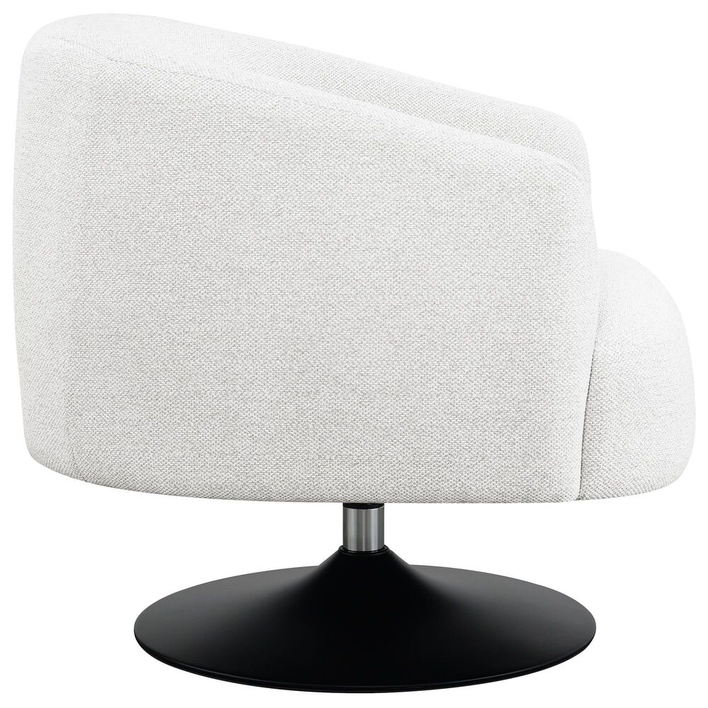 Coaster Dave Swivel Club Chair in Beige, , large