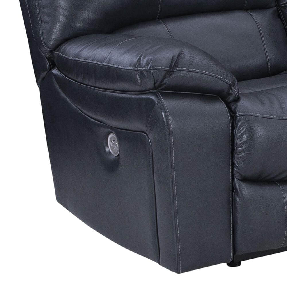 Ashley Leesworth 2-Piece Power Reclining Living Room Set in Ocean, , large
