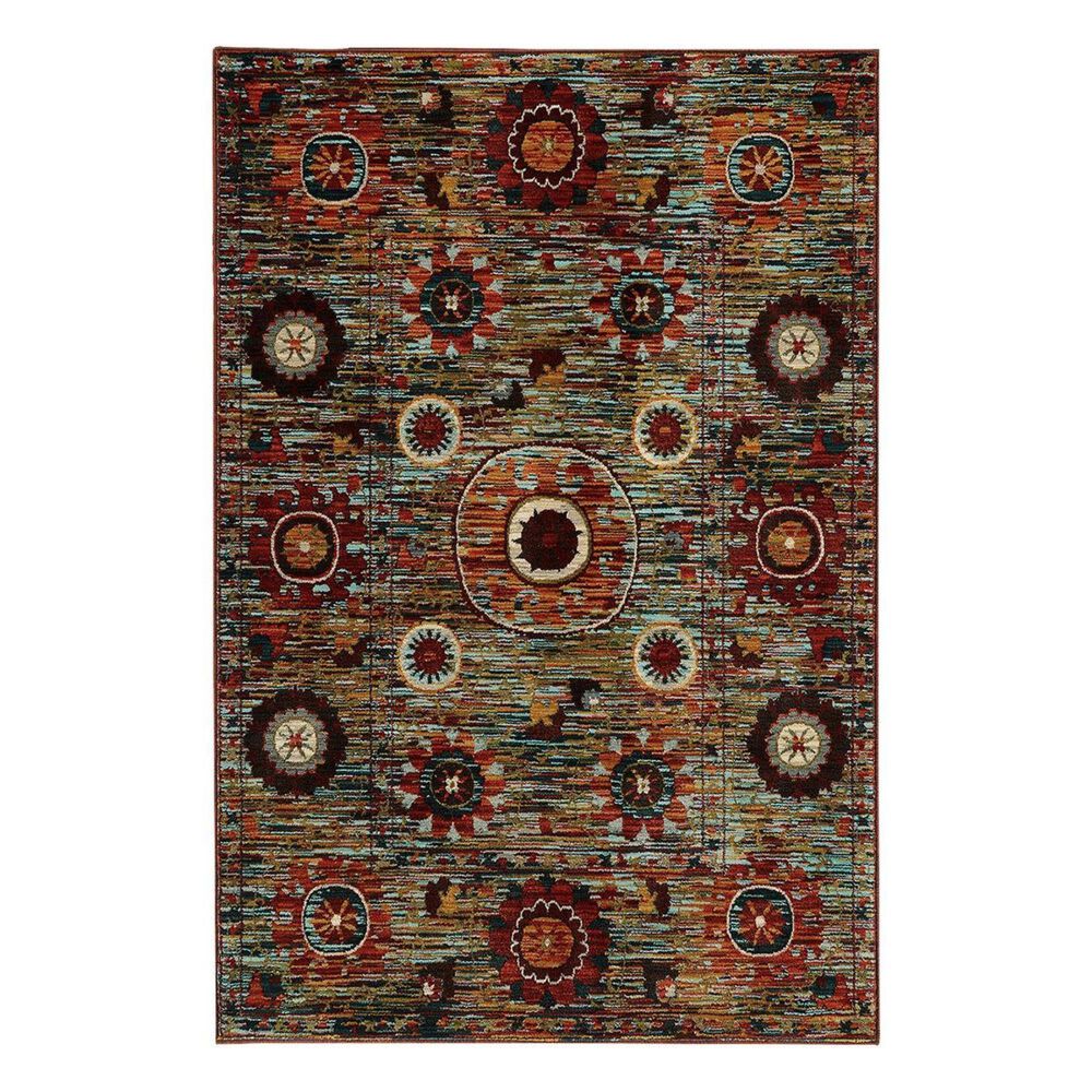 Oriental Weavers Sedona 6408K 5"3" x 7"6" Multicolor Area Rug, , large