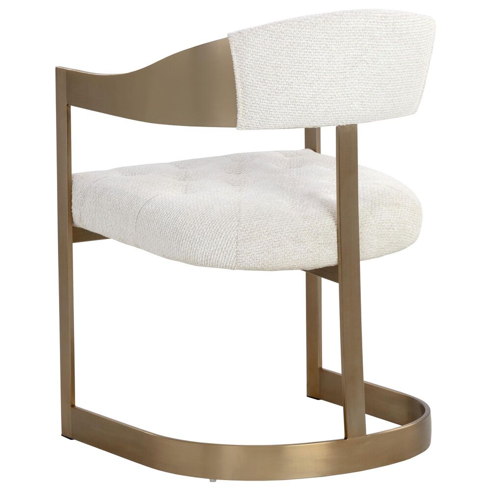 Club Collection By Sunpan Beaumont Arm Chair in Antique Brass, , large