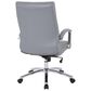 Valor Living FL Series Mid Back Executive Chair in Grey, , large