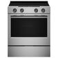 KitchenAid 5.3 Cu. Ft. Smart Slide-in Electric Range in Fingerprint Resistant Stainless Steel, , large