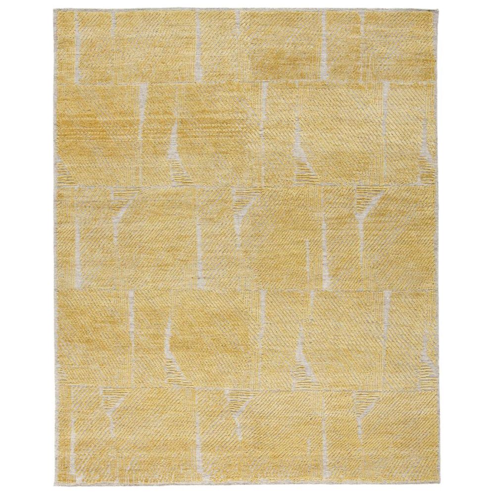 Feizy Norah 6303F 7"9" x 9"9" Gold Area Rug, , large