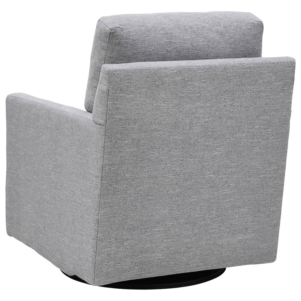 Ashley Freybourne Swivel Accent Chair in Pewter, , large