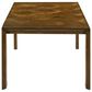 Crown Mark Hollister 6-Piece Rectangular Dining Set in Brown, , large