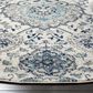 Safavieh Madison MAD600C 4" Round Cream and Light Grey Area Rug, , large
