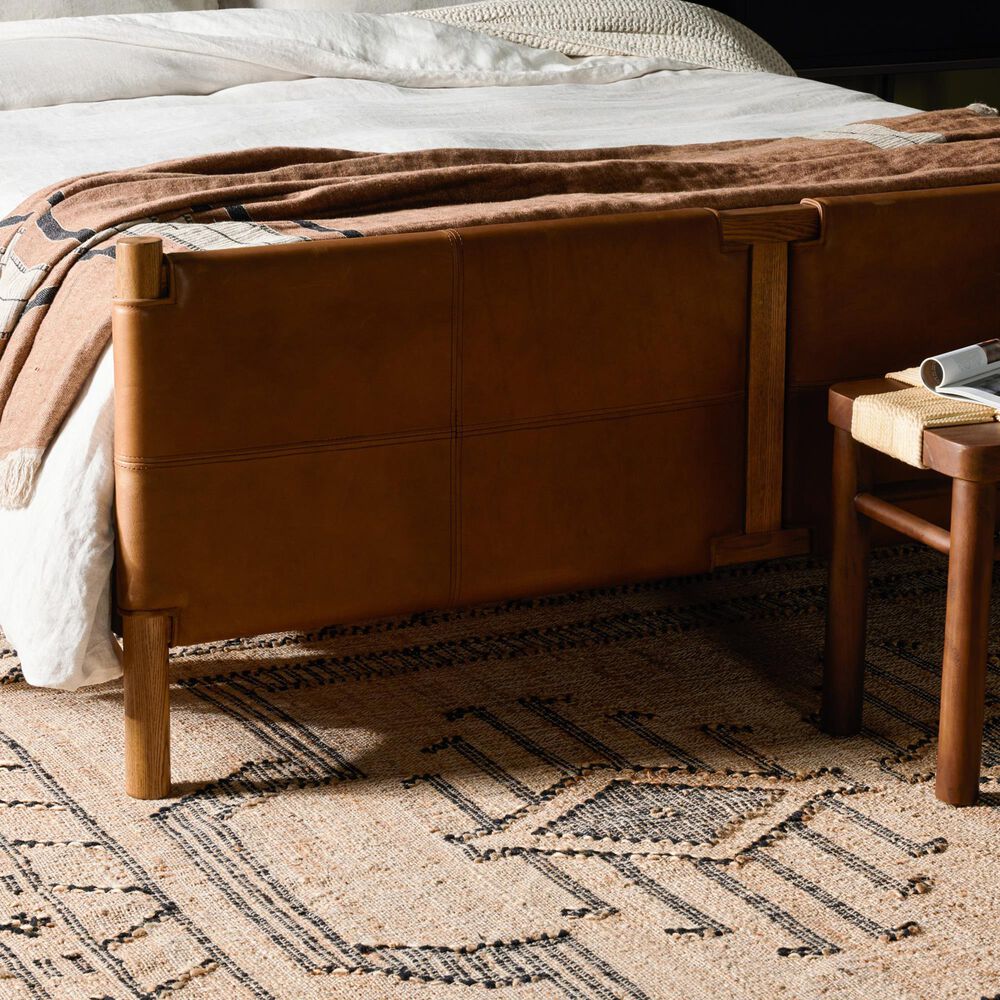 Four Hands Salado Platform Panel King Bed in Heirloom, , large