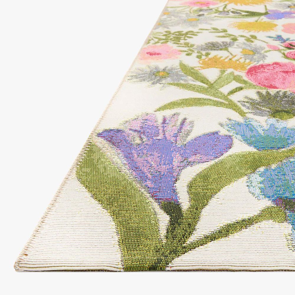 Loloi II Botanical 2&#39;5&quot; x 3&#39;11&quot; Ivory and Multicolor Area Rug, , large