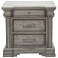 Chapel Hill Madison Ridge 3 Drawer Nightstand in Madison Ridge Gray, , large