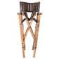 Home Trends & Design Solid Oak Folding Counter Stool in Antique Whiskey, , large