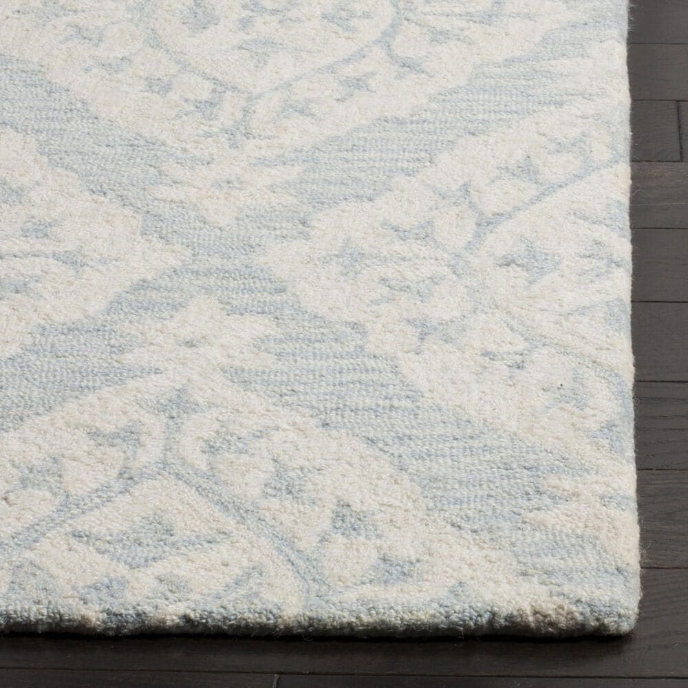 Safavieh Micro-Loop 5&#39; x 8&#39; Light Blue Area Rug, , large