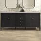 James Martin Vanities Myrrin 72" Double Vanity in Carbon Oak with 3 cm Eternal Jasmine Pearl Quartz Top, , large