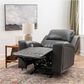 Linon Home Decor Izaiah Power Glider Recliner in Grey, , large