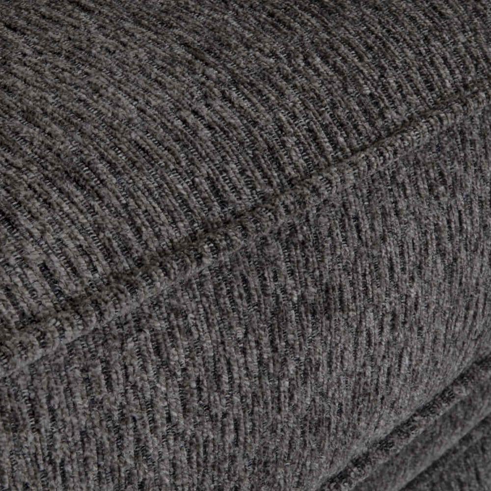 Moore Furniture Fairmont 2-Piece Stationary Left Arm Facing Sectional in Shasta Charcoal, , large