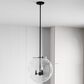 Hunter Sacha 3-Light Globe Pendant in Natural Iron, , large