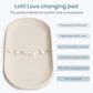 Evolur Dream On Me Lotti Love Changing Pad in Magonlia White, , large