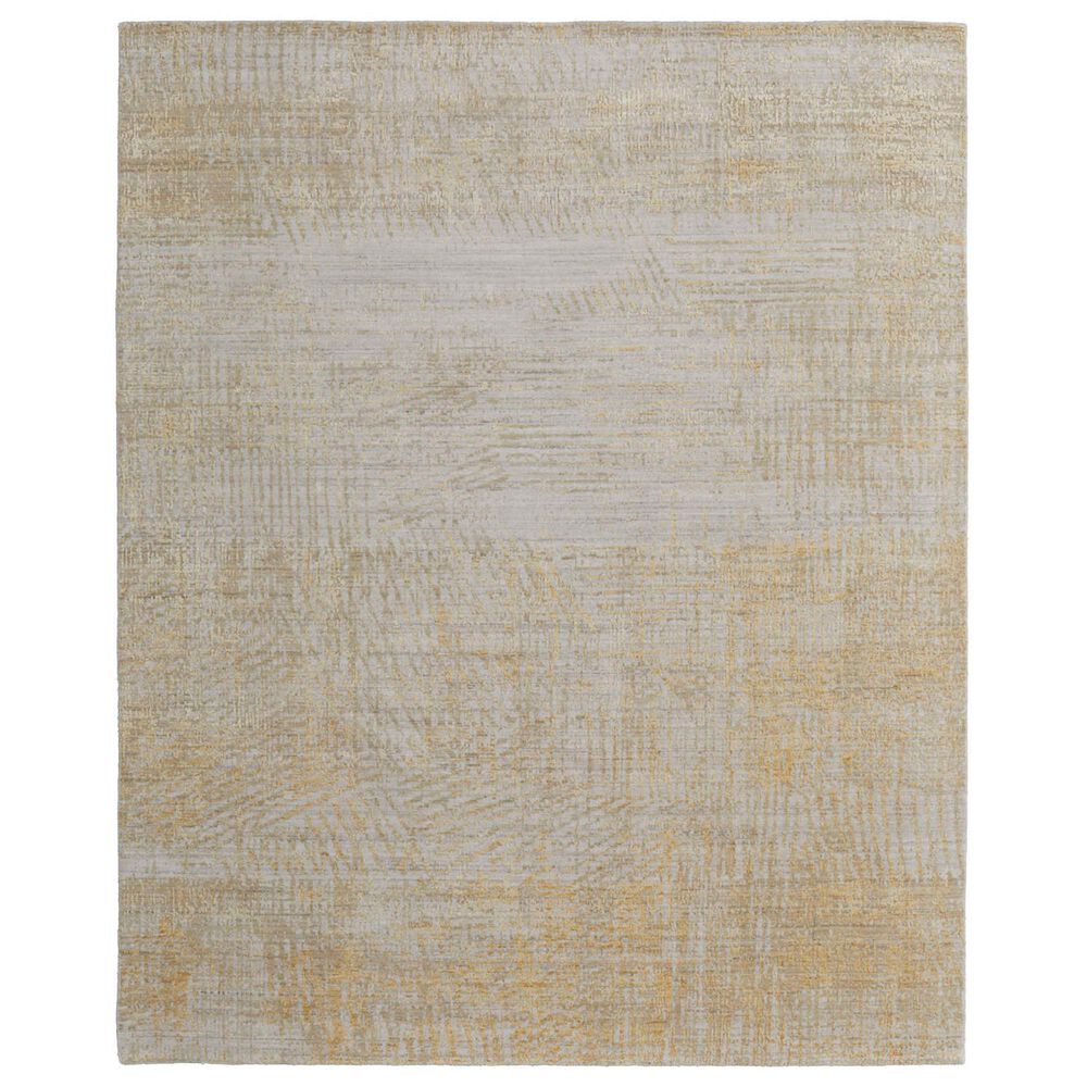 Feizy Eastfield 69FRF 4" x 6" Gold and Ivory Area Rug, , large