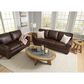 Ashley Colleton Stationary Sofa and Loveseat Set in Dark Brown, , large