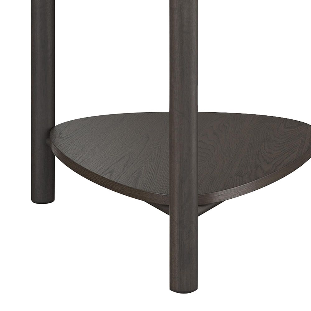Nicolette Home Hadleigh Accent End Table in Coffee Bean, , large