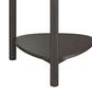 Nicolette Home Hadleigh Accent End Table in Coffee Bean, , large
