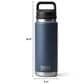 YETI Rambler 26 Oz Water Bottle with Chug Cap in Riverhead Green, , large