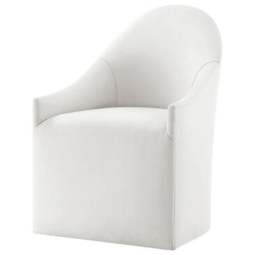 Theodore Alexander Kesden Upholstered Arm Chair in Light Neutral, , large