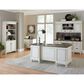 Wycliff Bay Hartford Credenza in White and Gray, , large