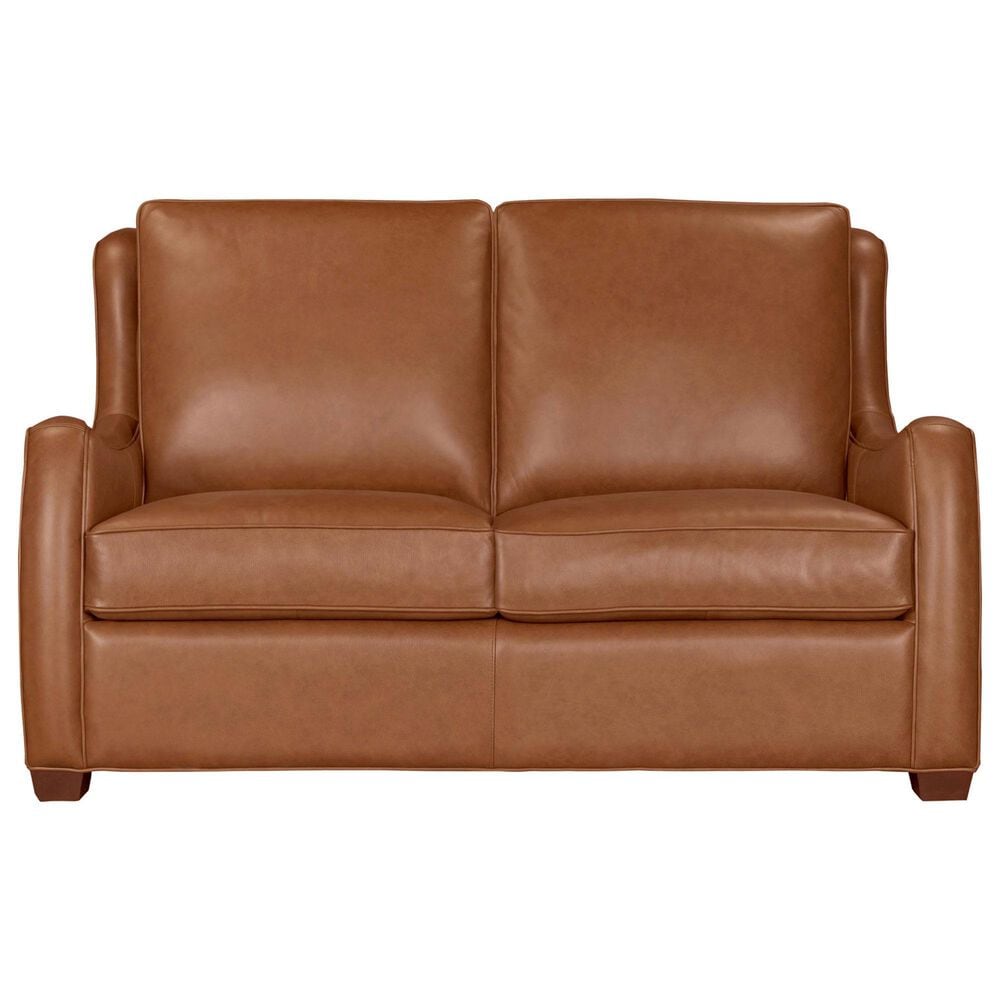 Simeon Collection Channing Stationary Loveseat in Renaissance Cinnamon, , large