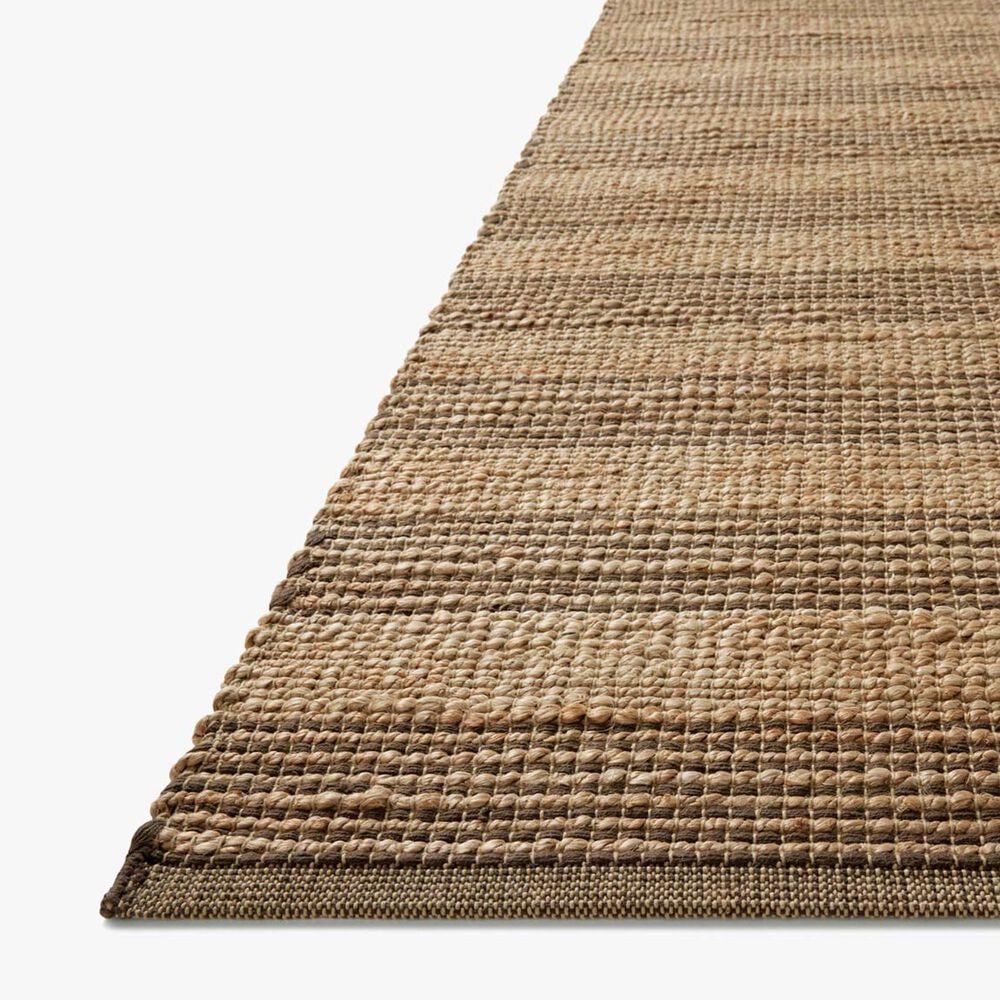 Chris Loves Julia x Loloi Judy 2&#39;3&quot; x 3&#39;9&quot; Natural and Chocolate Area Rug, , large