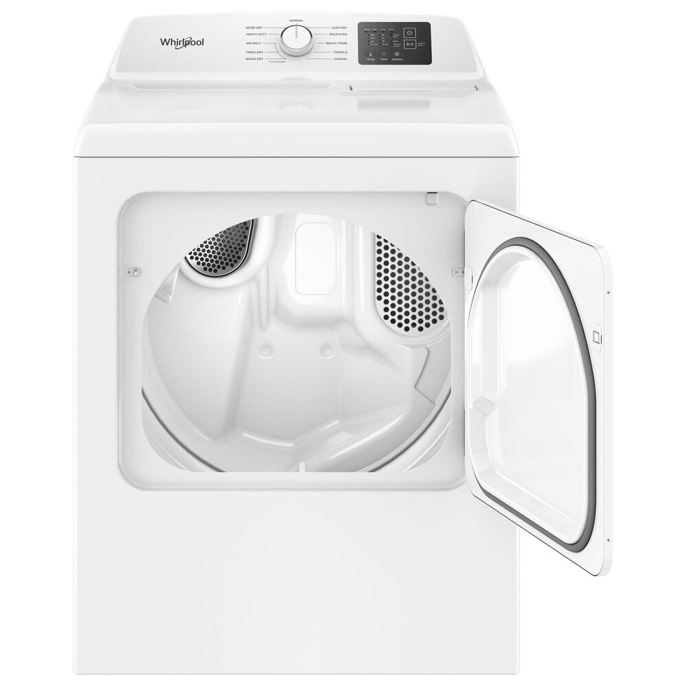 Whirlpool 7 Cu. Ft. Gas Long Vent Dryer with AutoSensing in White, , large